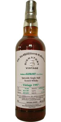 Glenlivet 1997 SV The Un-Chillfiltered Collection 1st Fill Sherry Butt #157423 46% 700ml