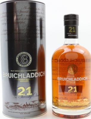 Bruichladdich 21yo Oloroso Sherry Butts 46% 700ml