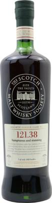 Arran 2002 SMWS 121.38 Sumptuous and stunning Refill Sherry Butt 61.6% 700ml