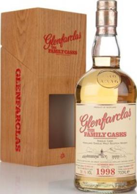 Glenfarclas 1998 The Family Casks Release S14 Refill Sherry Butt #5357 58.1% 700ml