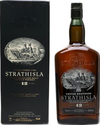 Strathisla 12yo Pure Highland Malt Scotch Whisky 43% 1000ml