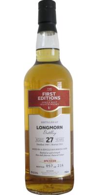 Longmorn 1985 ED The 1st Editions Bourbon Cask 52.5% 750ml