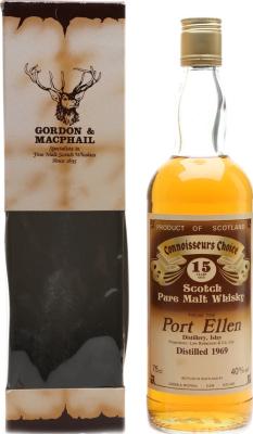 Port Ellen 1969 GM Connoisseurs Choice 40% 750ml