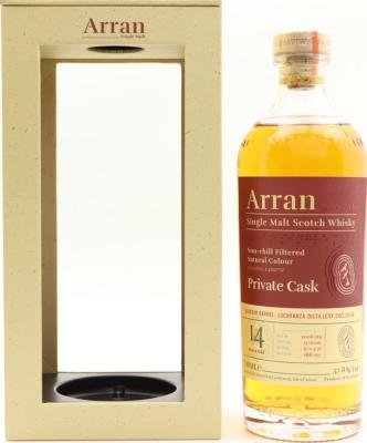 Arran 2006 Bourbon Barrel 2006/114 Lochranza Distillery Exclusive 57.8% 700ml