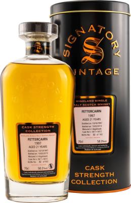 Fettercairn 1997 SV Cask Strength Collection 5611 + 5612 58% 700ml