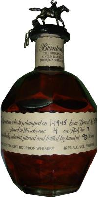 Blanton's The Original Single Barrel Bourbon Whisky #549 46.5% 700ml
