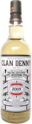 Craigellachie 2009 McG Clan Denny Refill Hogshead DMG 13803 48% 700ml