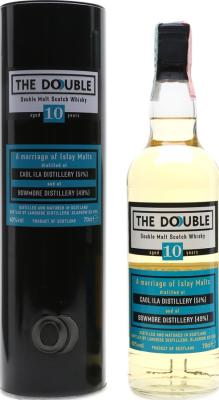 The Double 10yo LsD A marriage of Islay Malts 40% 700ml