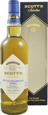 Bunnahabhain 1991 Sc Refill Hogshead 44.6% 700ml