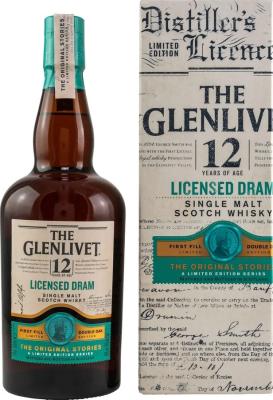 Glenlivet 12yo Licensed Dram 48% 700ml