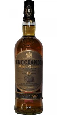 Knockando 1989 Gift Set Sherry Casks 43% 700ml