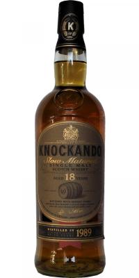 Knockando 1989 Gift Set Sherry Casks 43% 700ml