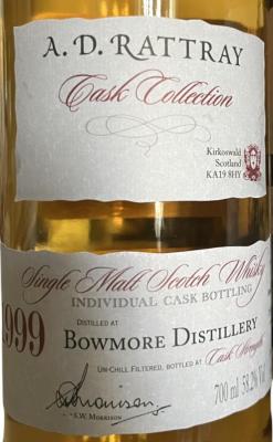 Bowmore 1999 DR Individual Cask Bottling Sherry Butt 58.2% 700ml