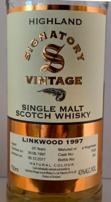 Linkwood 1997 SV #7550 43% 750ml