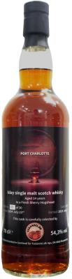 Port Charlotte 2004 F.dk Fresh Sherry Hogshead #927 54.3% 700ml