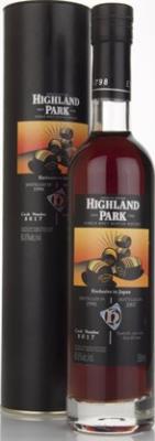 Highland Park 1998 Exclusive to Japan 1st Fill Spanish Oak #8017 60.6% 350ml