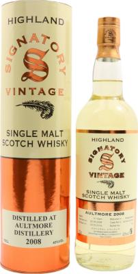 Aultmore 2008 SV Vintage Collection 10yo 307302 + 307303 43% 700ml