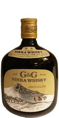 Nikka Gold & Gold Nikka G&G Shimizu edition 43% 750ml