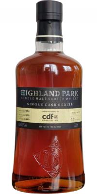 Highland Park 2004 Refill Butt #6440 China Duty Free 60.6% 700ml