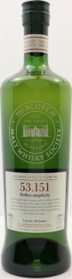 Caol Ila 2000 SMWS 53.151 Perfect simplicity 10yo Refill Ex-bourbon Hogshead 58% 700ml