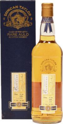 Bowmore 1969 DT Rare Auld Bourbon Cask #6086 41.6% 750ml