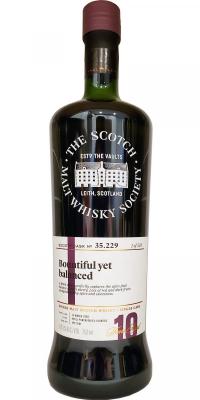 Glen Moray 2008 SMWS 35.229 Bountiful yet balanced Refill Ex-Oloroso Sherry Puncheon 64.2% 750ml