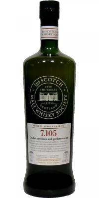 Longmorn 1993 SMWS 7.105 Cricket pavilions and garden centres Refill Barrel 54.5% 750ml