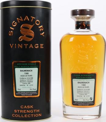 Balmenach 1988 SV Cask Strength Collection #2902 55.7% 700ml