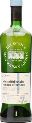 Loch Lomond 2009 SMWS G15.2 a beautiful bright summer afternoon 2nd Fill Ex-Bourbon Barrel 56.9% 700ml