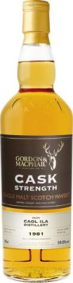 Caol Ila 1981 GM Cask Strength 34yo Refill Remade Hogshead #5316 60th Anniversary of LMDW 59% 700ml