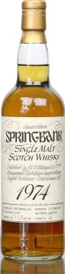 Springbank 1974 Private Bottling #153 44.9% 700ml