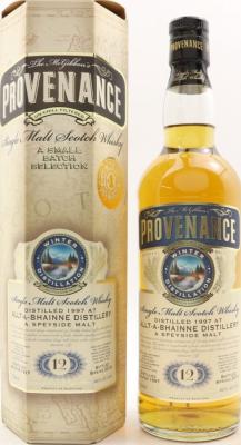 Allt-A-Bhainne 1997 McG McGibbon's Provenance Refill Butt DMG 6186 46% 700ml