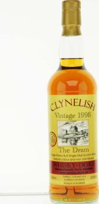 Clynelish 1996 WD The Dram Sherry Butt 52% 700ml