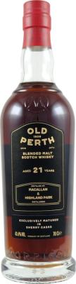 Old Perth Macallan & Highland Park 21yo 43.6% 700ml