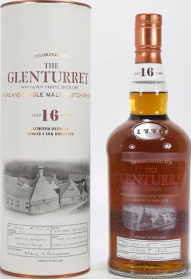 Glenturret 1991 Limited Release Single Cask Bottling #629 58.4% 700ml