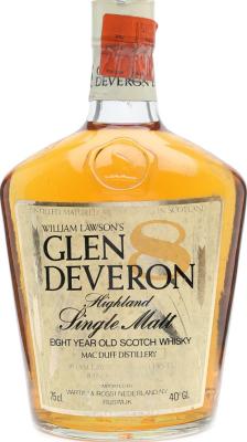 Glen Deveron 8yo Martini & Rossi Nederland NV 40% 750ml