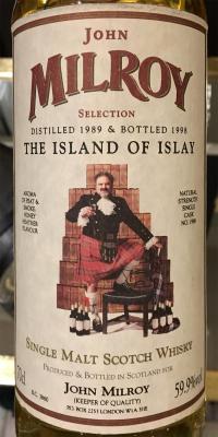The Island of Islay 1989 JY The John Milroy Selection 1998 59.9% 700ml