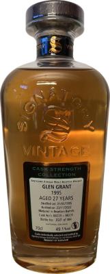 Glen Grant 1995 SV Cask Strength Collection Bourbon Barrel 49.1% 700ml