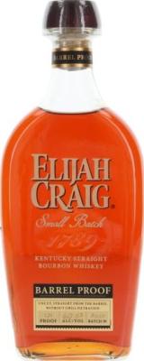 Elijah Craig 12yo Barrel Proof American White Oak 60.5% 700ml