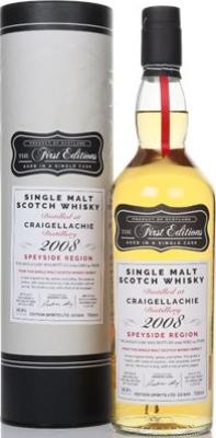 Craigellachie 2008 ED The 1st Editions Bourbon 56.8% 700ml