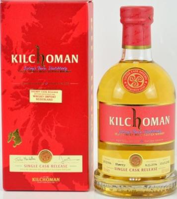 Kilchoman 2008 Single Cask for Whisky Import Nederland Bourbon Hogshead 169/2008 59.8% 700ml