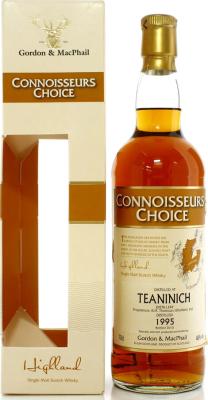 Teaninich 1995 GM Connoisseurs Choice Refill Sherry Casks 46% 700ml