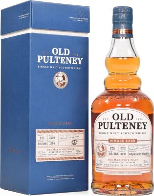 Old Pulteney 2004 Single Cask ex-sherry #125 RMW 59.2% 700ml