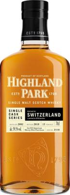 Highland Park 2002 Single Cask Series 15yo #2118 Switzerland 59.1% 700ml