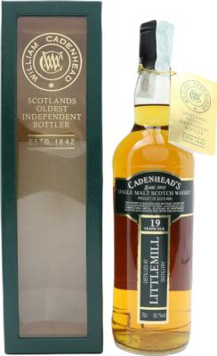 Littlemill 1991 CA Closed Distilleries Bourbon Hogshead 58.1% 700ml