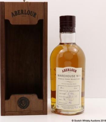 Aberlour 1995 Warehouse #1 Single Cask Selection #8941 52.2% 700ml