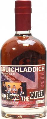 Bruichladdich 1992 God Save the Queen Valinch The Punk Islay Single Malt Scotch W 516/R02 50% 500ml