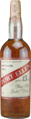Port Ellen 1969 GM Islay Malt Scotch Whisky Co. Import Pinerolo 40% 750ml