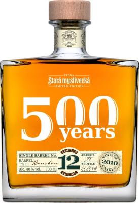 Stara Myslivecka 2010 Single Barrel Bourbon 40% 700ml