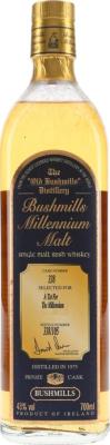 Bushmills 1975 Millennium Malt Cask no.338 Selected for A Tot For The Millennium 43% 700ml